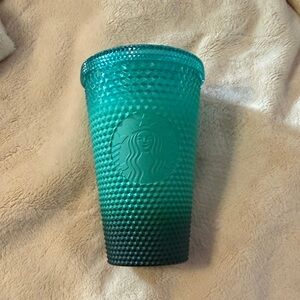 Starbucks Turquoise Studded Cup